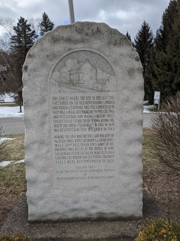 This Tablet Marks the Site Marker image. Click for full size.