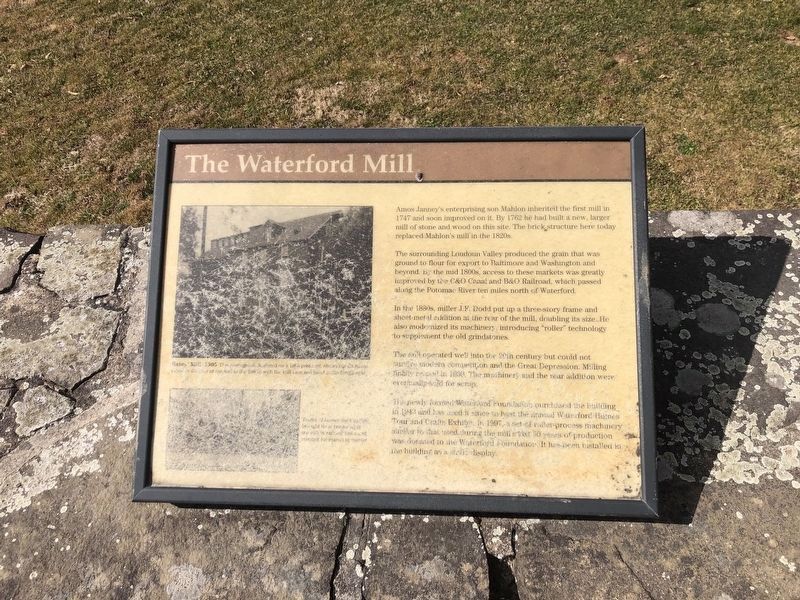 The Waterford Mill Marker image. Click for full size.