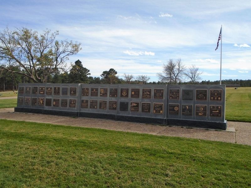 22d Bombardment Wing (SAC) Marker on Memorial Wall image. Click for full size.