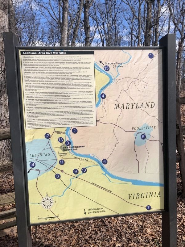 Additional Area Civil War Sites Marker image. Click for full size.