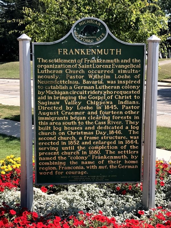Frankenmuth Marker image. Click for full size.
