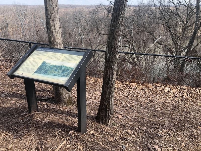 Ball’s Bluff Overlook Marker image. Click for full size.