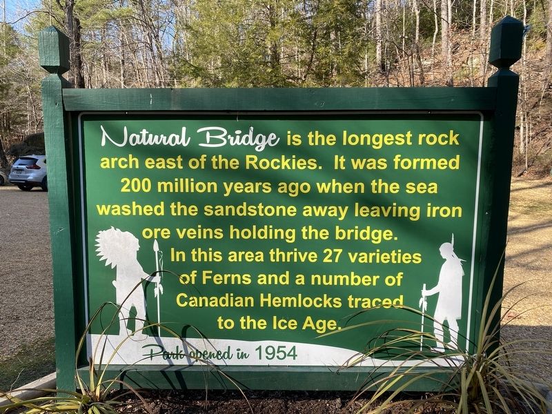 The Free State of Winston/Natural Bridge Marker image. Click for full size.