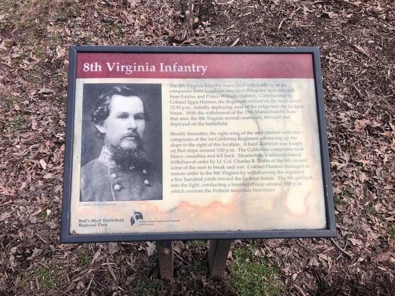8th Virginia Infantry Marker image. Click for full size.