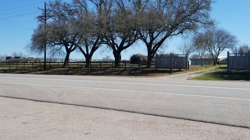 The R.B.S. Foster Home Marker from across the road. Click for full size. The R.B.S. Foster Home Marker from across the road image. Click for full size.