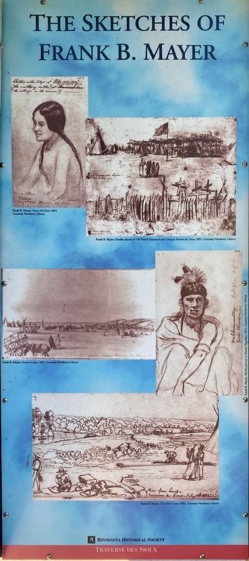 Treaty of Traverse Des Sioux Marker image. Click for full size.