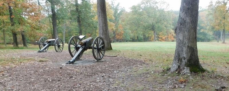 Howitzers and Marker image. Click for full size.