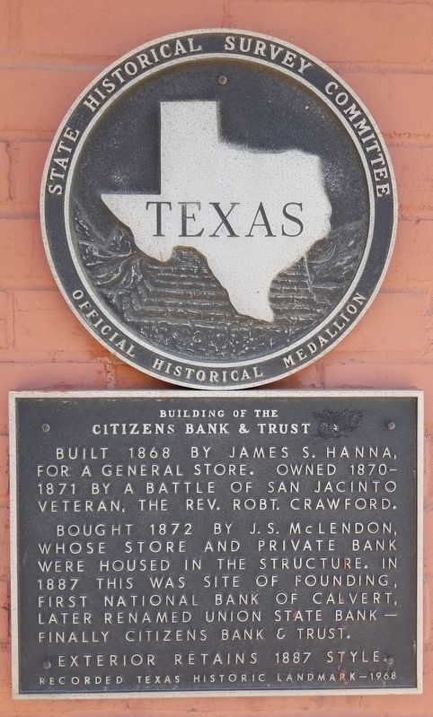 Building of the Citizens Bank & Trust Co. Marker image. Click for full size.