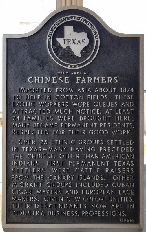Home Area of Chinese Farmers Marker image. Click for full size.