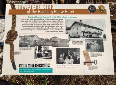 Travelers Stop Marker image. Click for full size.