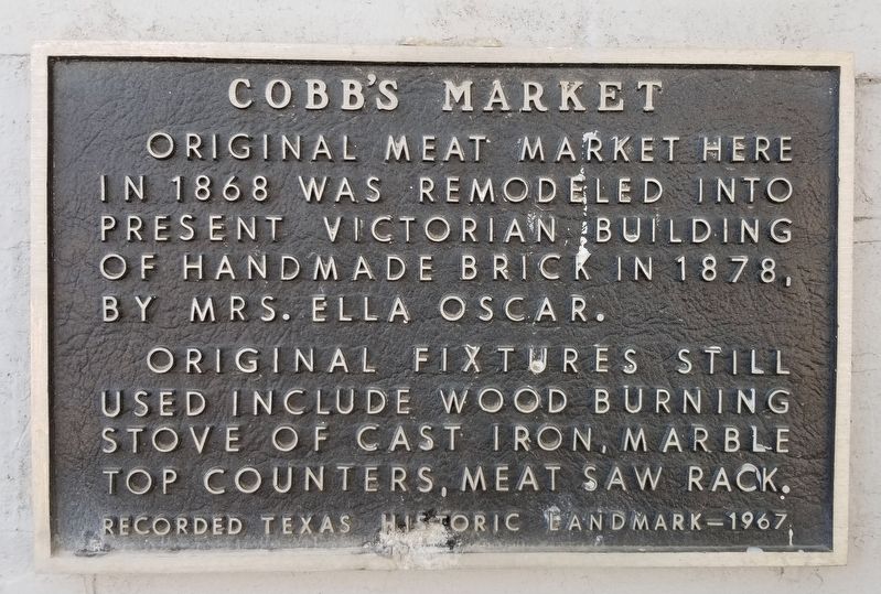 Cobbs Market Marker image. Click for full size.