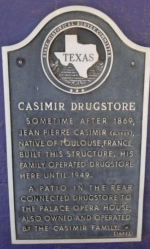 Casimir Drugstore Marker image. Click for full size.