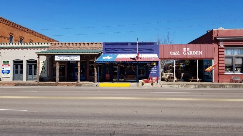 The view of the Casimir Drugstore Marker from across the road image. Click for full size.