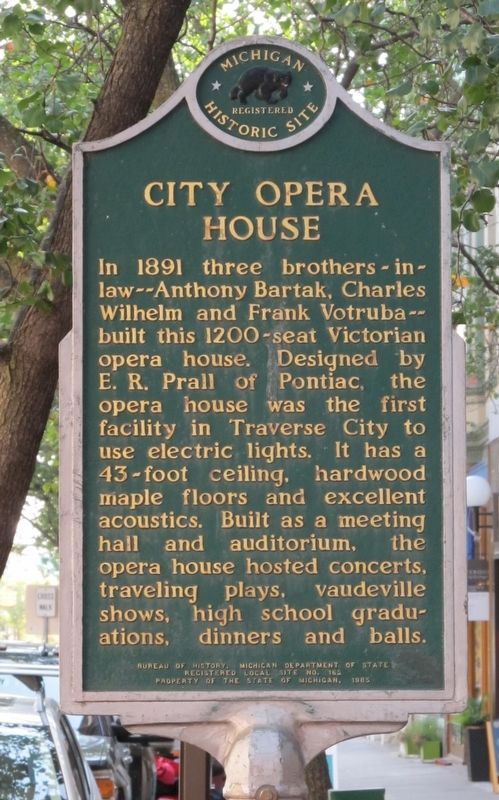City Opera House Marker image. Click for full size.