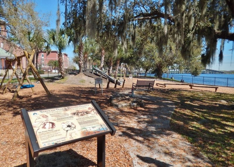 Bartram Trail in Putnam County Marker image. Click for full size.