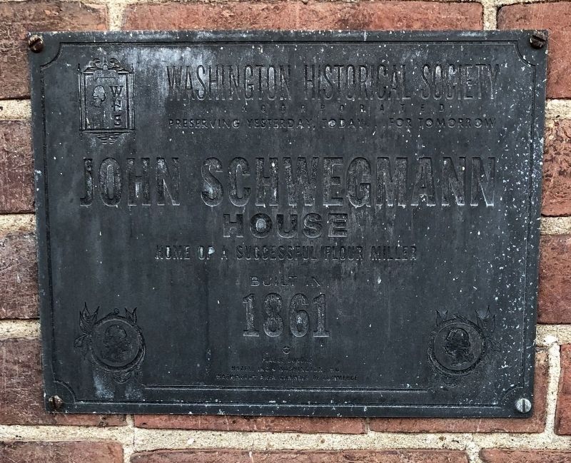 John Schwegmann House Marker image. Click for full size.
