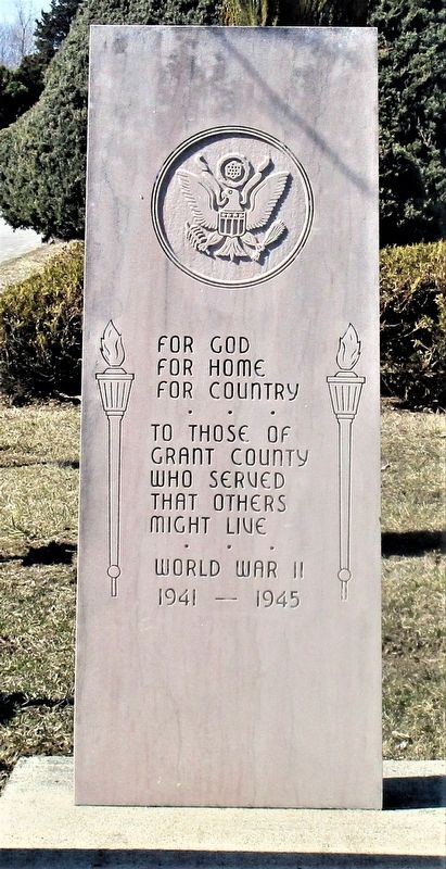 Grant County Veterans Memorial image. Click for full size.
