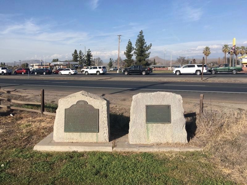 Butterfield Overland Mail Route Marker. Click for full size. Butterfield Overland Mail Route Marker image. Click for full size.