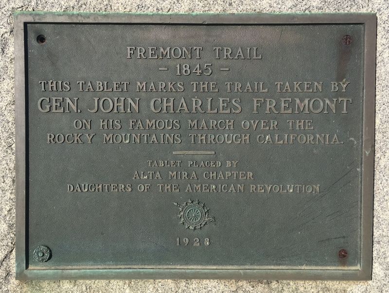 Fremont Trail Marker image. Click for full size.