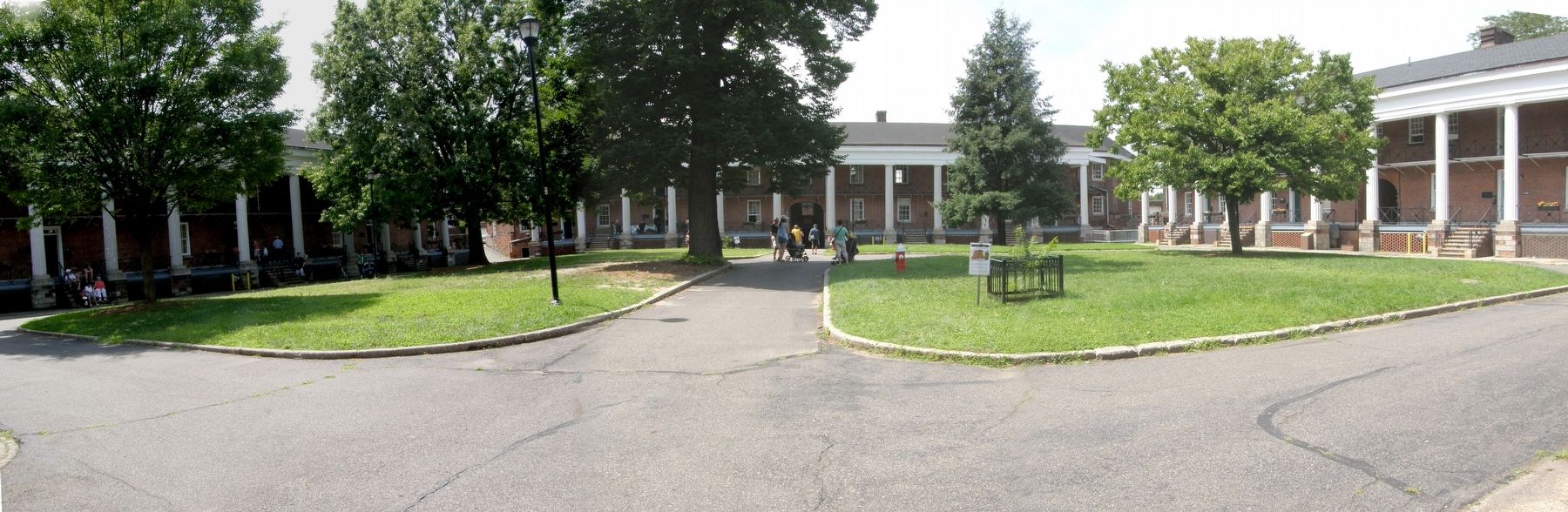 Fort Jay - the Barracks image. Click for full size.