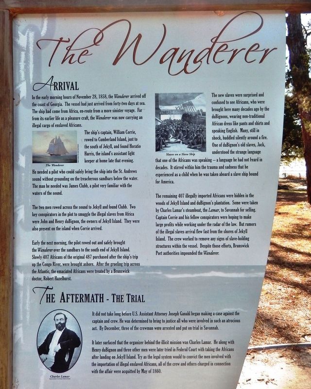 <i>The Wanderer</i> — Arrival Marker image. Click for full size.