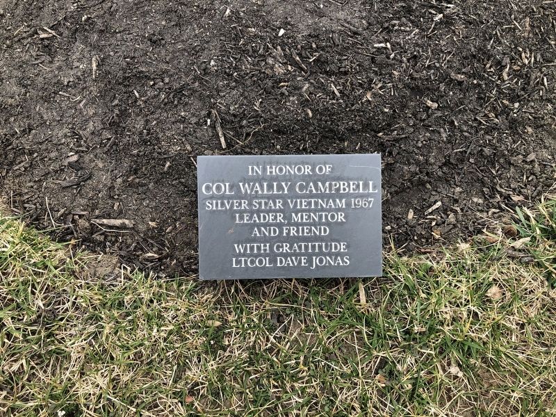 Col Wally Campbell Marker image. Click for full size.