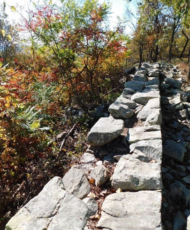 East Wall of the Stone Fort image. Click for full size.