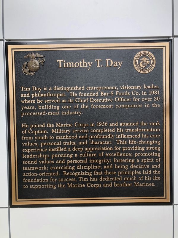 Timothy T. Day Marker image. Click for full size.