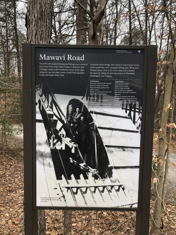 Mawavi Road Marker image. Click for full size.