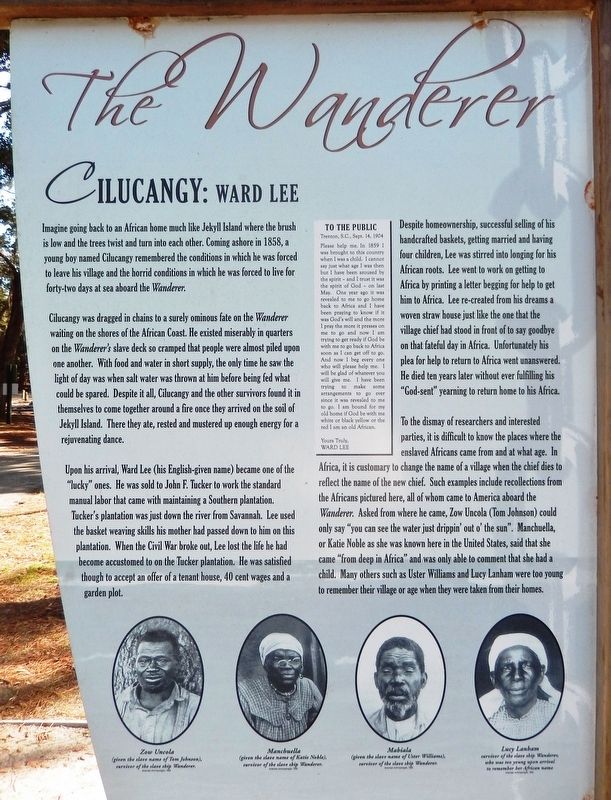 <i>The Wanderer</i> — Cilucangy: Ward Lee Marker image. Click for full size.