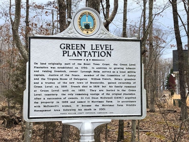 Green Level Plantation Marker image. Click for full size.
