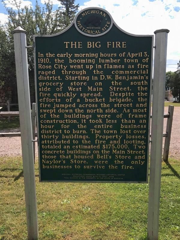 The Big Fire Marker image. Click for full size.