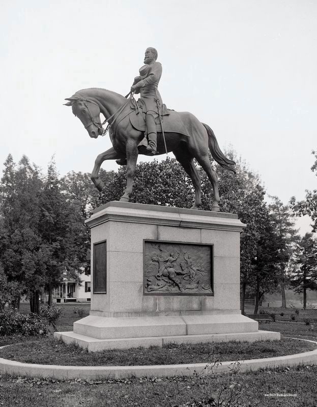 Statue of Gen. Fitz-John Porter, by James E. Kelly, 1906. image. Click for full size.