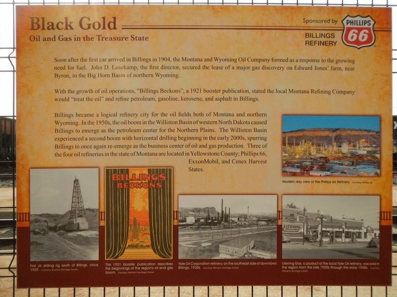 Black Gold Marker image. Click for full size.
