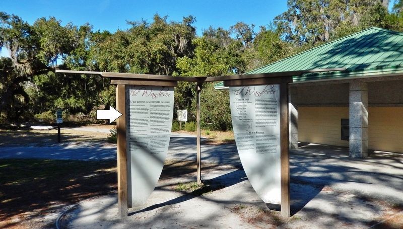<i>The Wanderer</i> Interpretive Kiosk image. Click for full size.