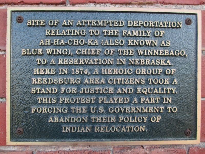 Another nearby plaque at back of building. image. Click for full size.