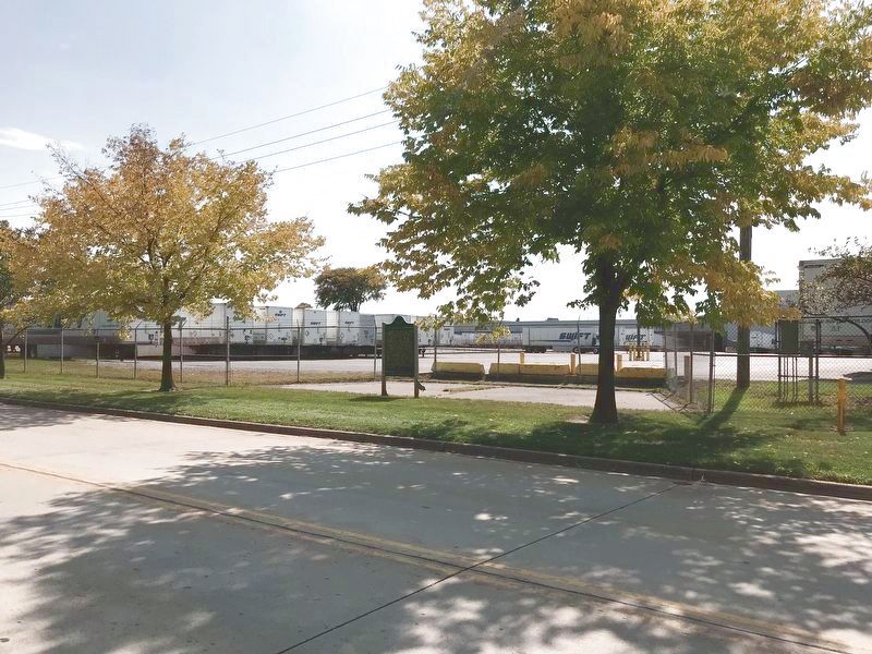 The Chrysler Mopar Marysville Facility can be seen in the background. image. Click for full size.