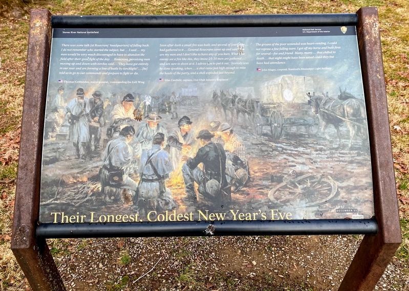 Their Longest, Coldest New Year’s Eve Marker image. Click for full size.