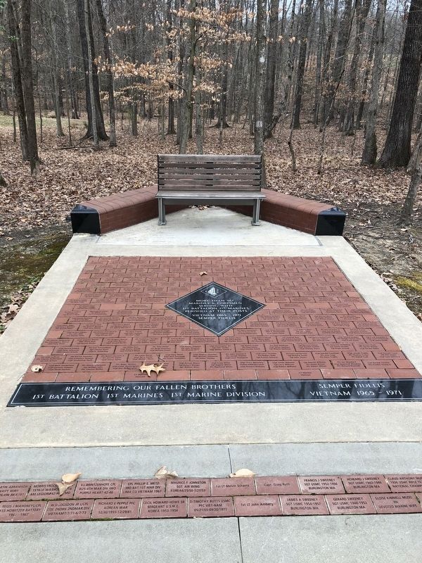 Remembering Our Fallen Brothers Marker image. Click for full size.