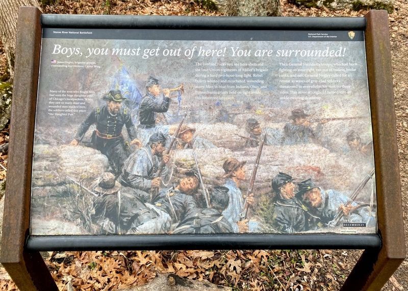 <i>Boys, you must get out of here! You are surrounded!</i> Marker image. Click for full size.