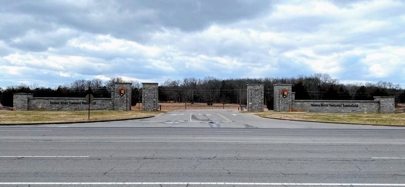 Park Entrance along N Thompson Ln image. Click for full size.