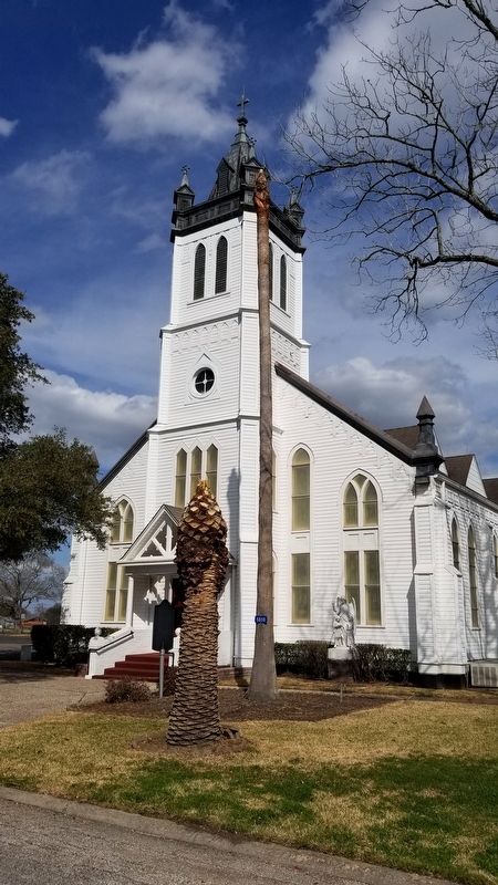 The front of the Guardian Angel Catholic Church image. Click for full size.
