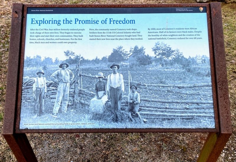 Exploring the Promise of Freedom Marker image. Click for full size.