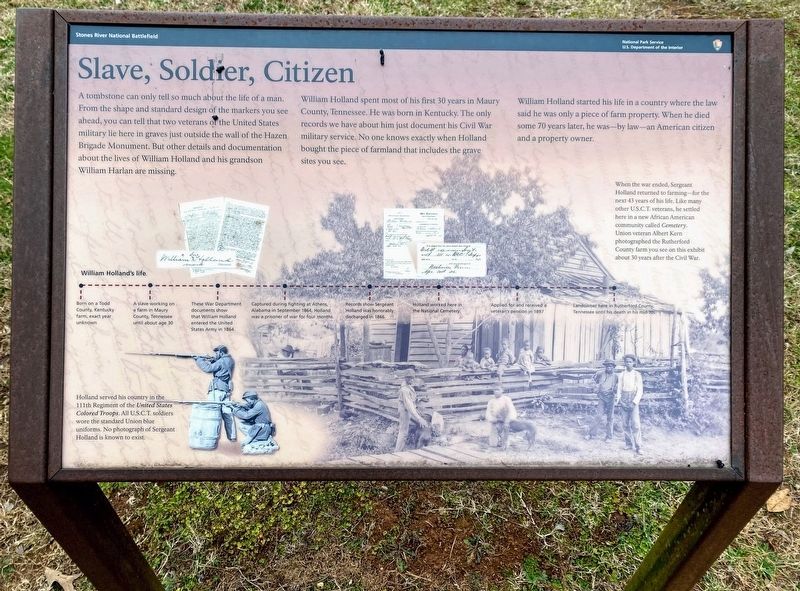 Slave, Soldier, Citizen Marker. Click for full size. Slave, Soldier, Citizen Marker image. Click for full size.