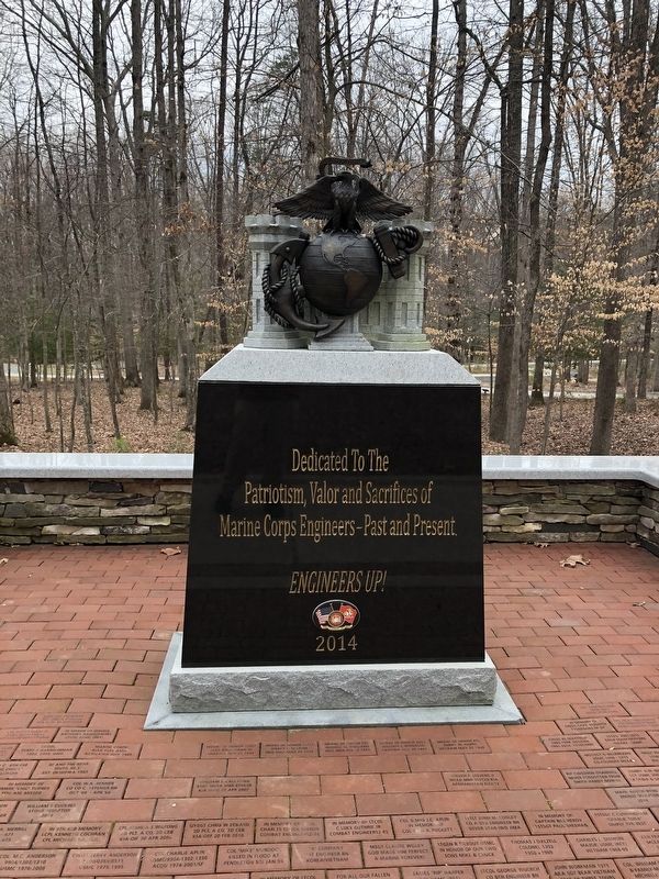 Marine Corps Engineers Memorial image. Click for full size.