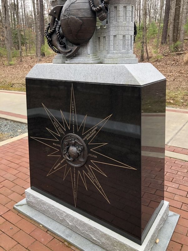 Marine Corps Engineers Memorial image. Click for full size.