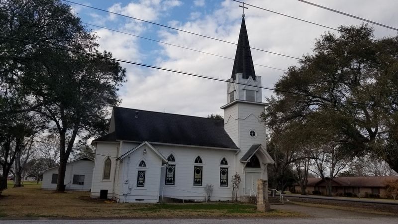 The view of the Hope Lutheran Church from the road image. Click for full size.