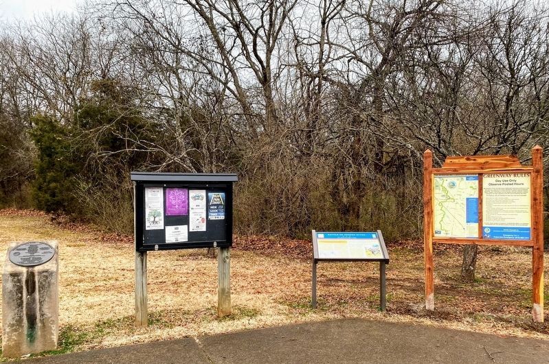 Battle of Stones River Marker at the Thompson Lane Trailhead image. Click for more information.