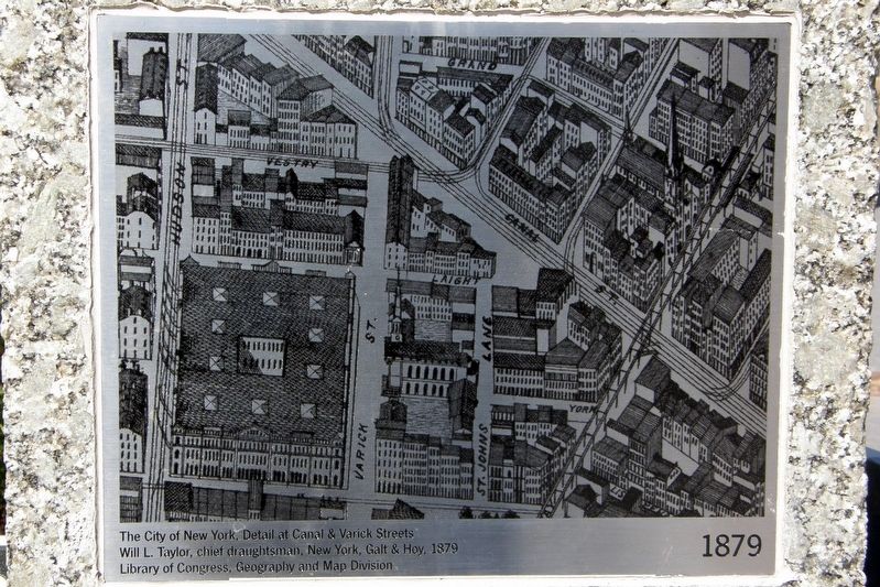 Albert Capsouto Park: Plaque 1 image. Click for full size.