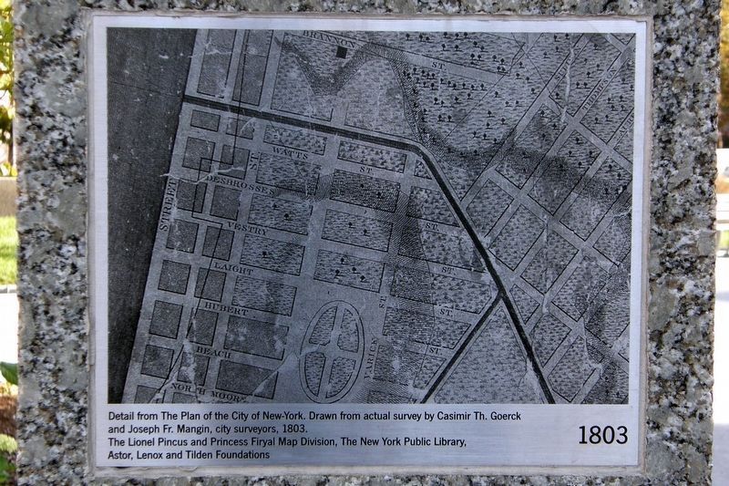 Albert Capsouto Park: Plaque 4 image. Click for full size.